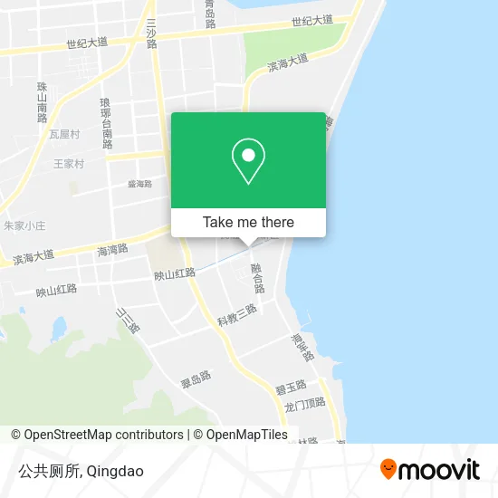 公共厕所 map