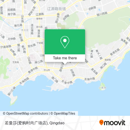 若曼莎(爱购时尚广场店) map