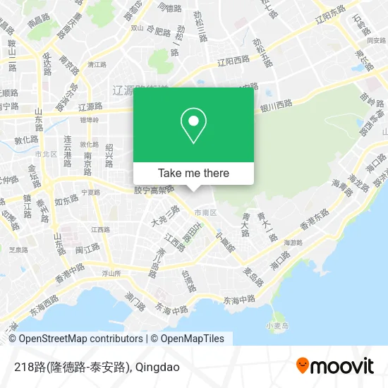 218路(隆德路-泰安路) map