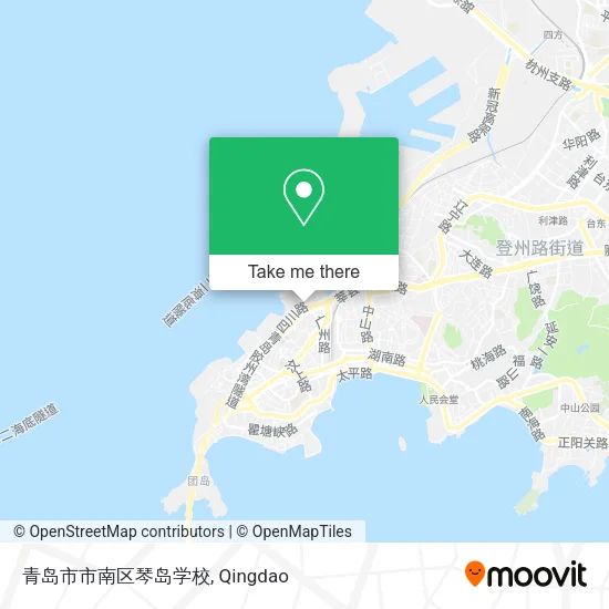 青岛市市南区琴岛学校 map