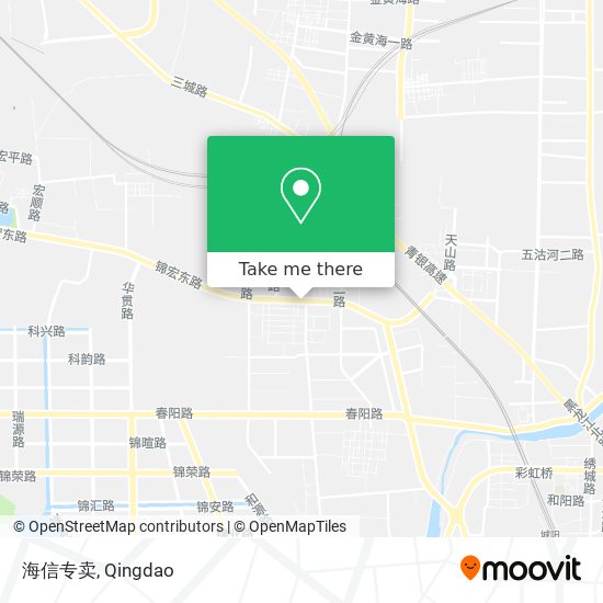 海信专卖 map