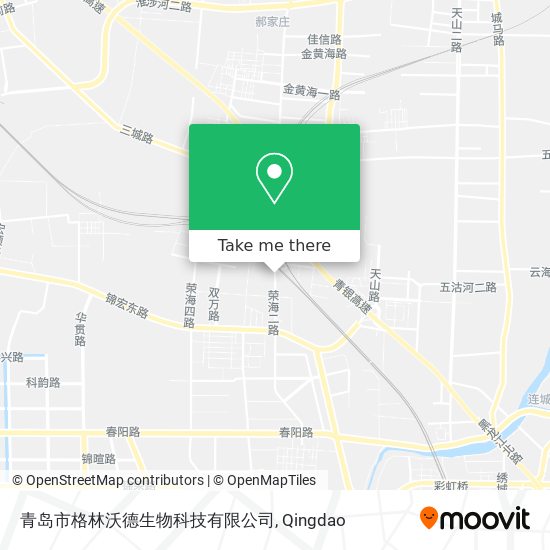 青岛市格林沃德生物科技有限公司 map