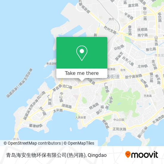 青岛海安生物环保有限公司(热河路) map
