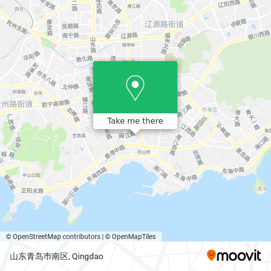 山东青岛巿南区 map