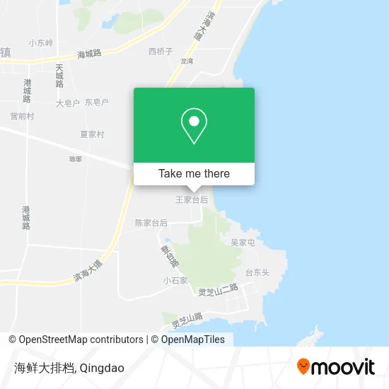 海鲜大排档 map