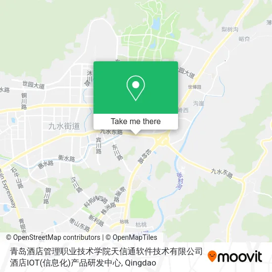 青岛酒店管理职业技术学院天信通软件技术有限公司酒店IOT(信息化)产品研发中心 map