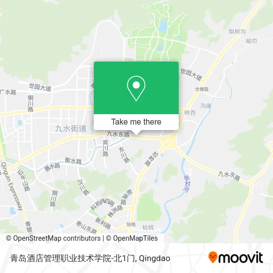 青岛酒店管理职业技术学院-北1门 map