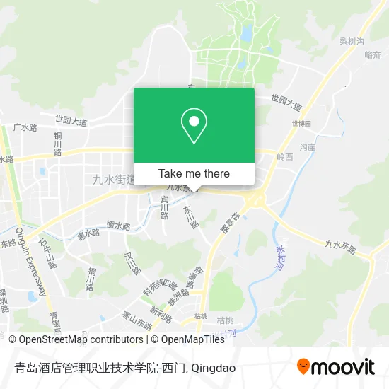 青岛酒店管理职业技术学院-西门 map