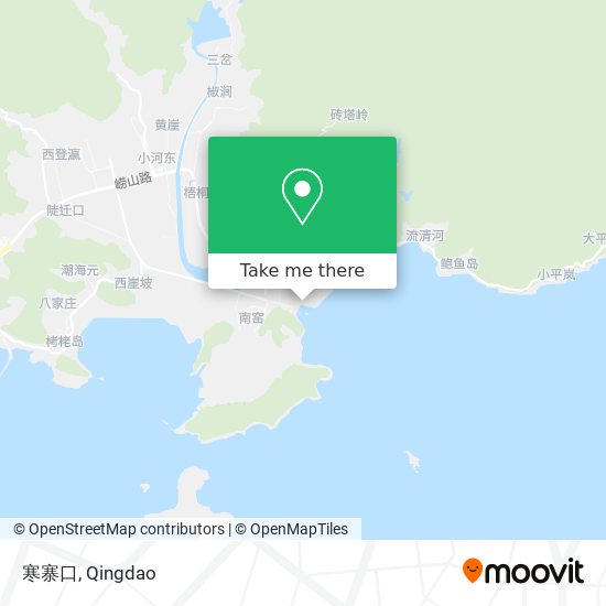 寒寨口 map