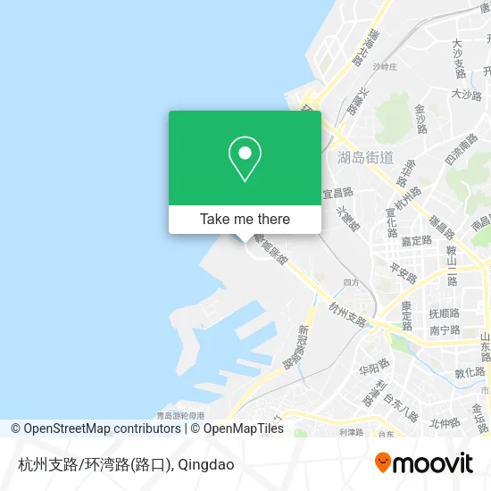 杭州支路/环湾路(路口) map