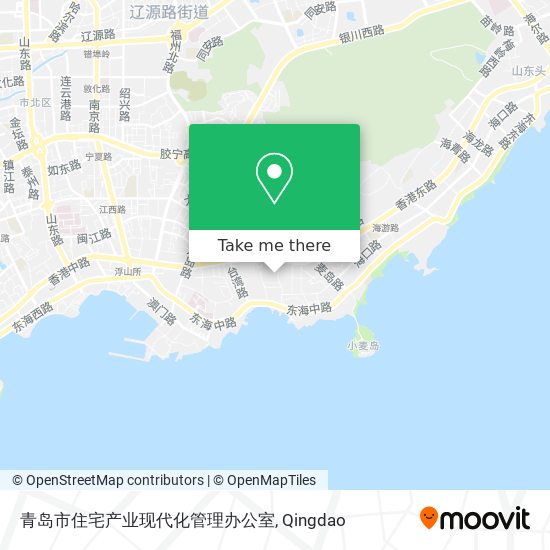 青岛市住宅产业现代化管理办公室 map