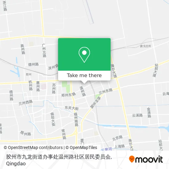 胶州市九龙街道办事处温州路社区居民委员会 map