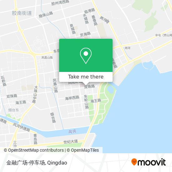 金融广场-停车场 map