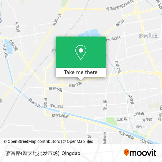 嘉富路(新天地批发市场) map