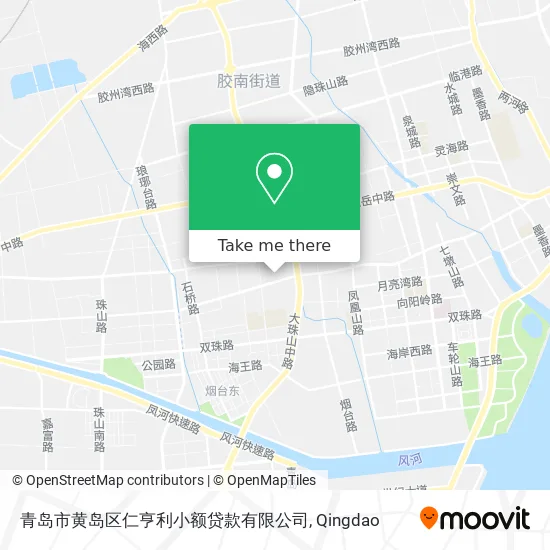 青岛市黄岛区仁亨利小额贷款有限公司 map