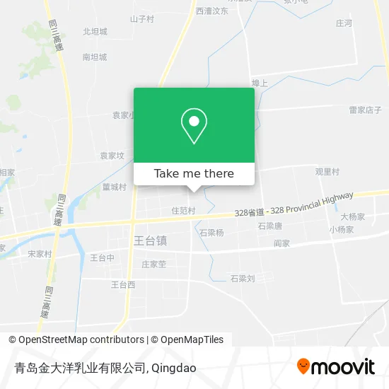 青岛金大洋乳业有限公司 map