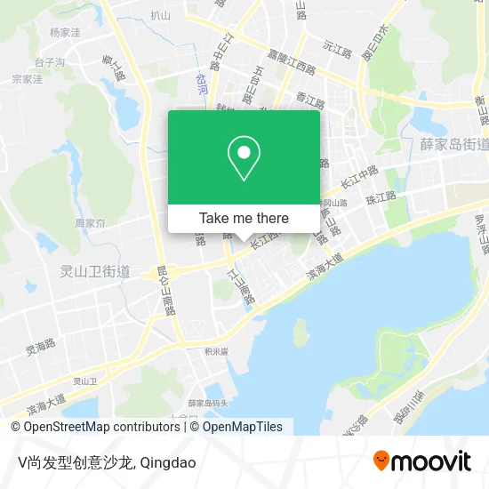 V尚发型创意沙龙 map