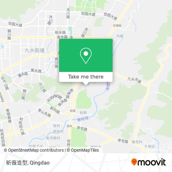 昕薇造型 map