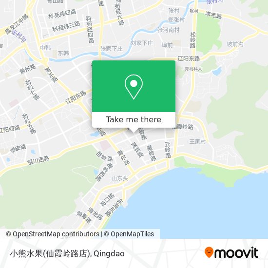 小熊水果(仙霞岭路店) map