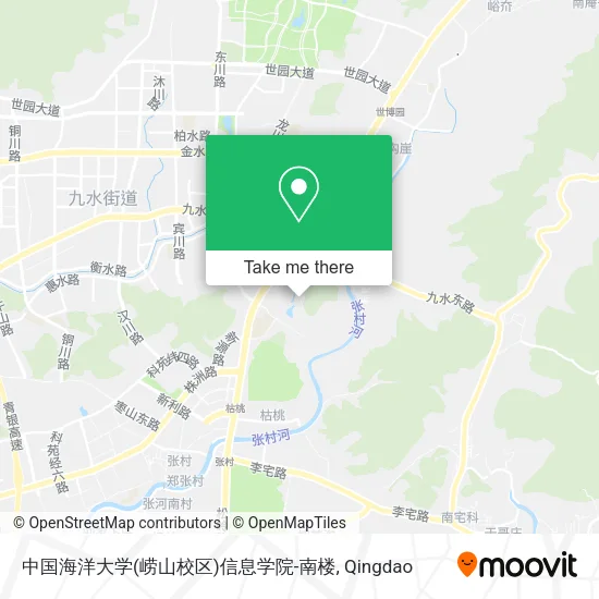 中国海洋大学(崂山校区)信息学院-南楼 map