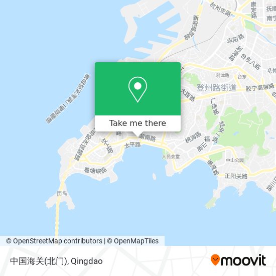 中国海关(北门) map