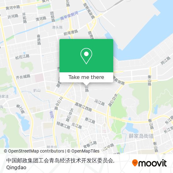 中国邮政集团工会青岛经济技术开发区委员会 map