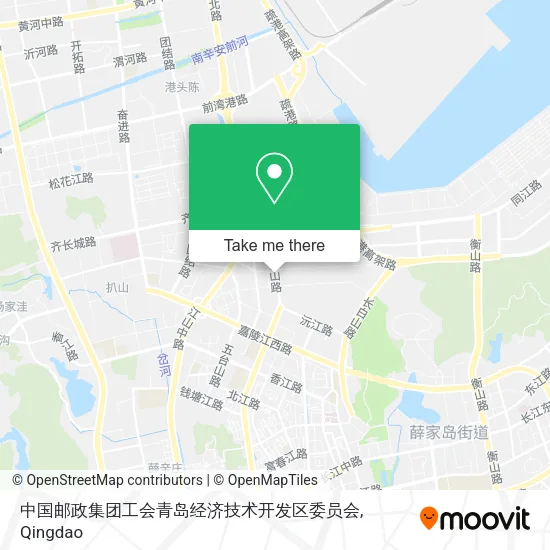 中国邮政集团工会青岛经济技术开发区委员会 map