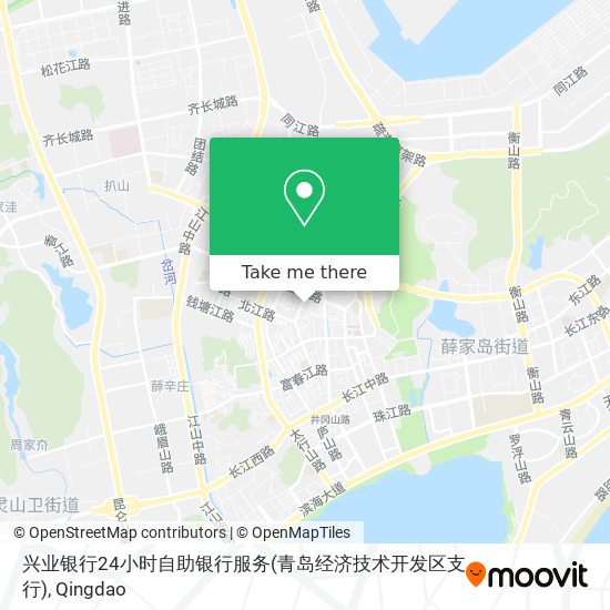 兴业银行24小时自助银行服务(青岛经济技术开发区支行) map