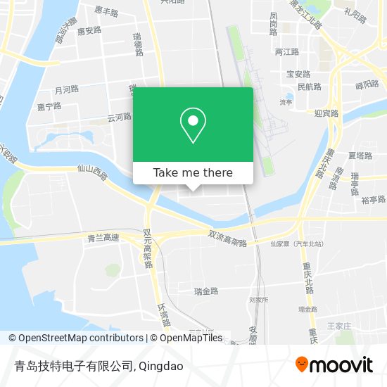 青岛技特电子有限公司 map