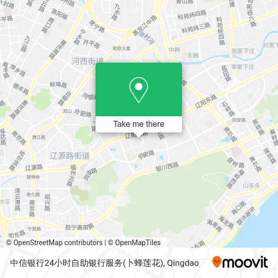 中信银行24小时自助银行服务(卜蜂莲花) map