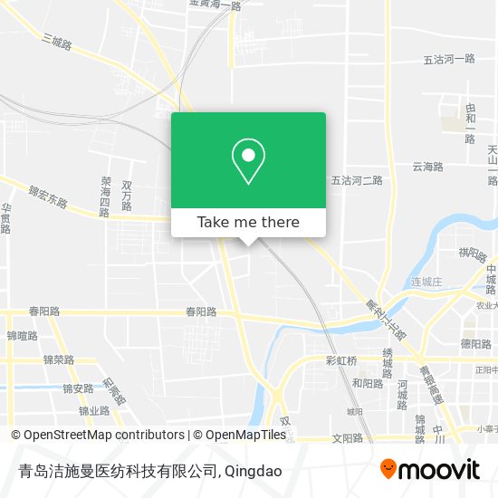 青岛洁施曼医纺科技有限公司 map