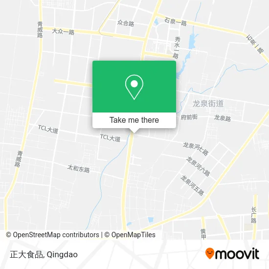 正大食品 map