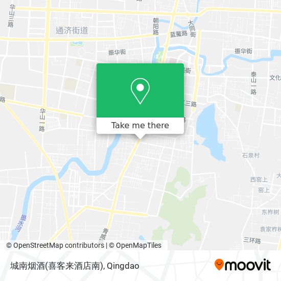 城南烟酒(喜客来酒店南) map