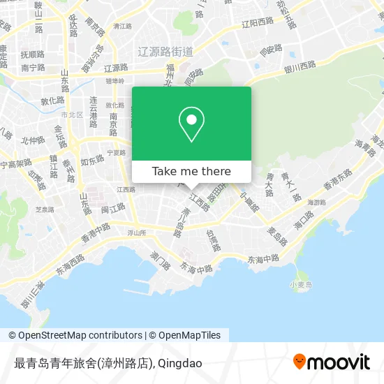 最青岛青年旅舍(漳州路店) map