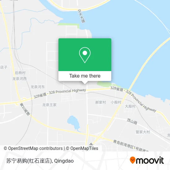 苏宁易购(红石崖店) map