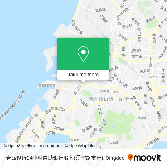 青岛银行24小时自助银行服务(辽宁路支行) map