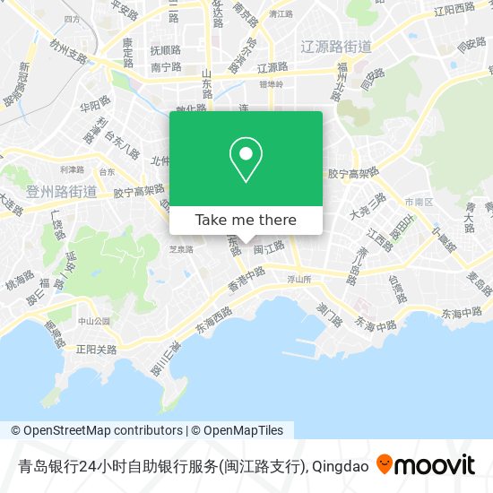 青岛银行24小时自助银行服务(闽江路支行) map