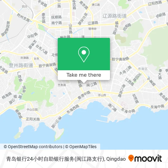 青岛银行24小时自助银行服务(闽江路支行) map