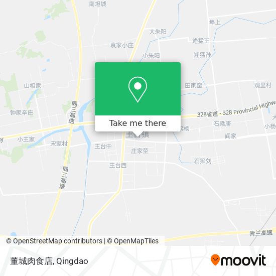 董城肉食店 map