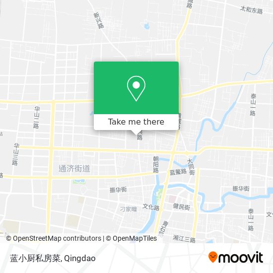 蓝小厨私房菜 map