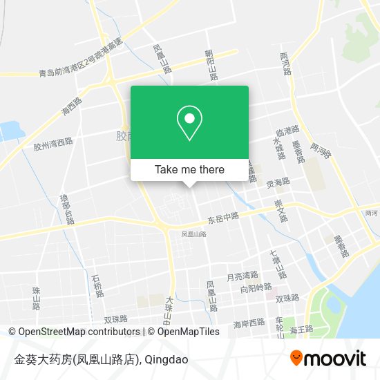 金葵大药房(凤凰山路店) map
