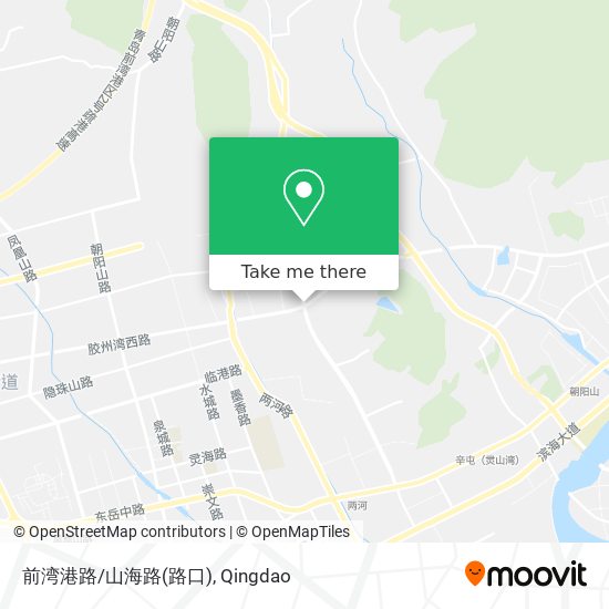 前湾港路/山海路(路口) map