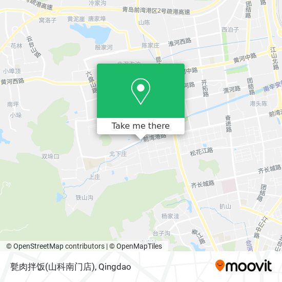 甏肉拌饭(山科南门店) map