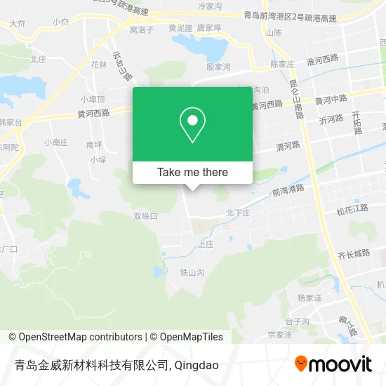 青岛金威新材料科技有限公司 map