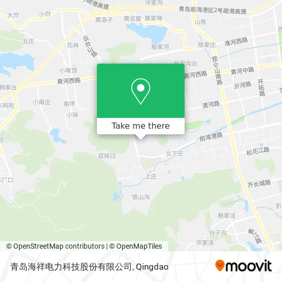 青岛海祥电力科技股份有限公司 map
