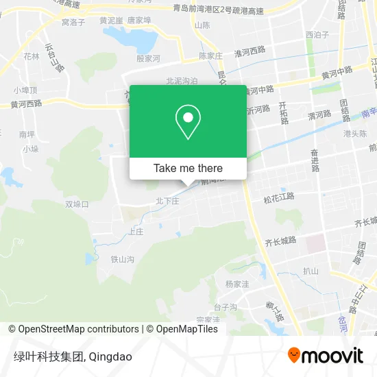 绿叶科技集团 map