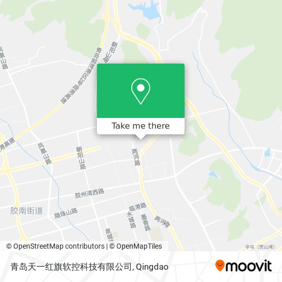 青岛天一红旗软控科技有限公司 map