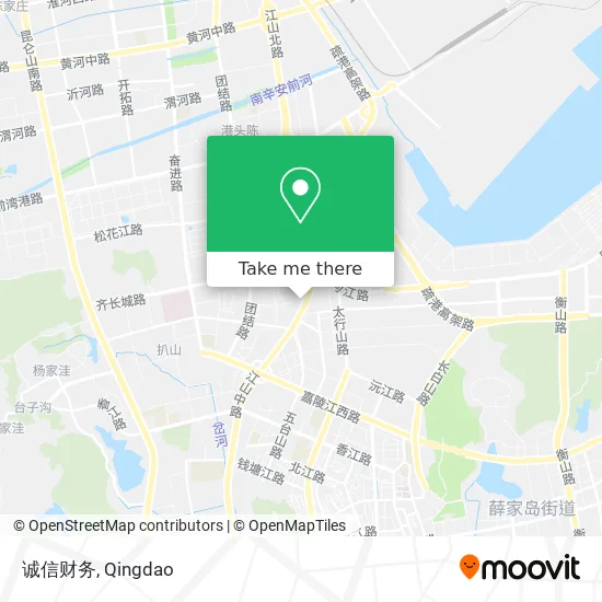 诚信财务 map