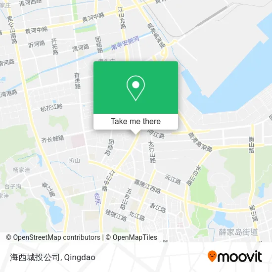 海西城投公司 map