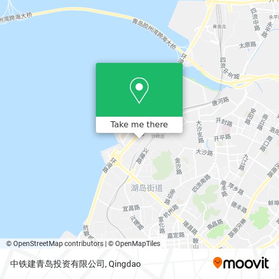 中铁建青岛投资有限公司 map